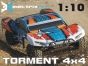 ECX03243T1/T2 ECX Torment 4WD 1:10