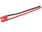 Konektor złocony 3.5mm żeński kabel 14AWG 10cm (1)
