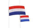 ROMARIN Flaga Holandii 25x40mm/15x25mm