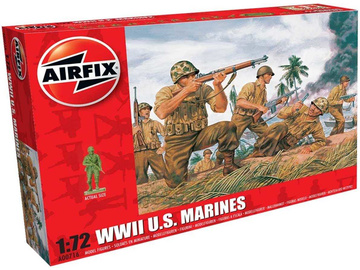 Airfix figurki - WWII US marines (1:72) / AF-A00716
