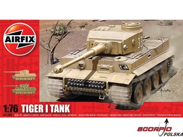 Airfix Tiger I Tank 1:76 / AF-A01308