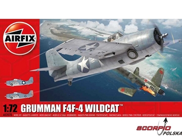Airfix Grumman Wildcat F4F-4 (1:72) nowa forma / AF-A02070