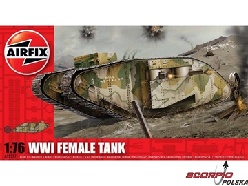 Airfix czołg WWI Female Tank (1:76) / AF-A02337
