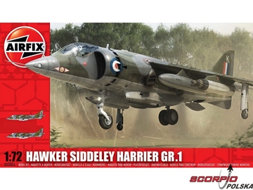 Airfix Hawker Siddeley Harrier GR1 (1:72) / AF-A03003