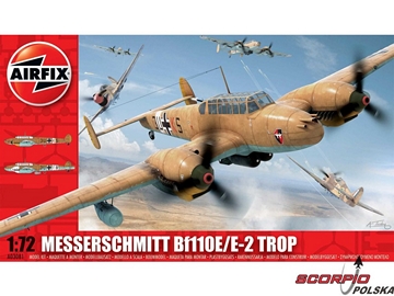 Airfix Messerschmitt Bf110E-2 Trop (1:72) / AF-A03081