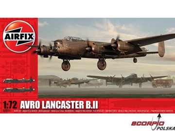 Classic Kit samolot Avro Lancaster BII 1:72 / AF-A08001
