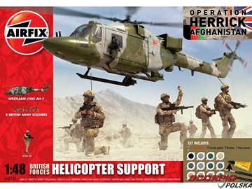 Gift Set military British Forces - Helicopter Supp / AF-A50122