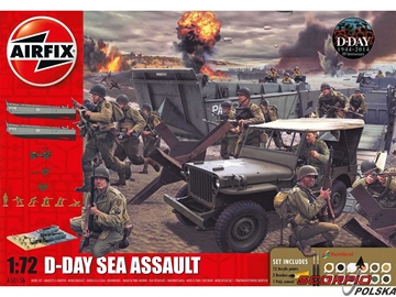Airfix diorama D-Day Sea Assault (1:72) / AF-A50156