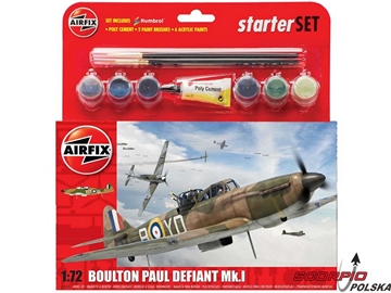 Airfix Boulton Paul Defiant (1:72) nowa forma (set) / AF-A55213