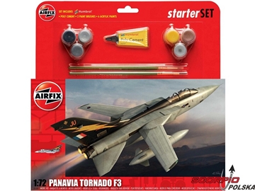 Starter Set samolot Panavia Tornado F3 1:72 / AF-A55301