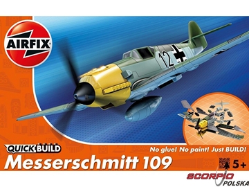 Airfix Quick Build Messerschmitt Bf109 / AF-J6001