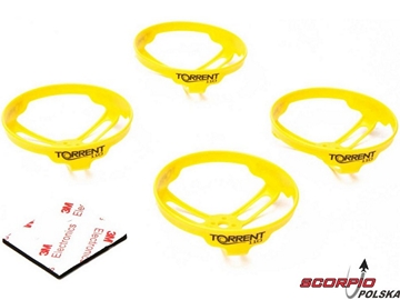 Torrent 110 FPV: Rama ochronna śmigła żółta (4) / BLH04003YE