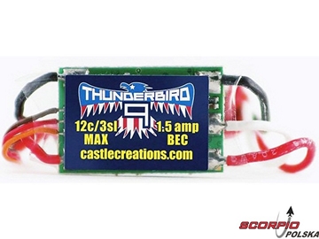 Regulator Castle Thunderbird 9A BEC SPORT BL / CC-010-0057-00