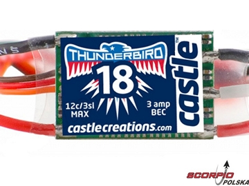 Regulator Castle Thunderbird 18A BEC SPORT BL / CC-010-0058-00