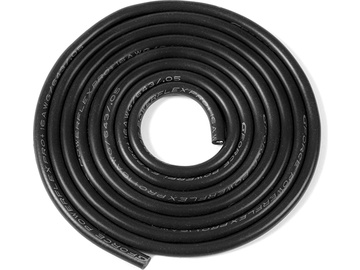 Kabel silikonowy Powerflex 16AWG czarny / GF-1341-051