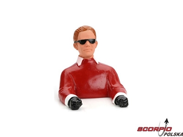 1/9 Pilot with Sunglasses (Red) W/ Arms / HAN9105
