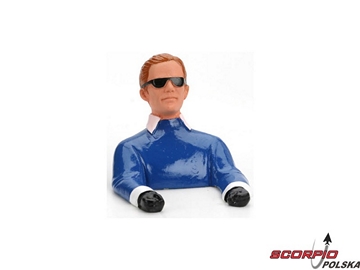 1/9 Pilot with Sunglasses (Blue) W/ Arms / HAN9106