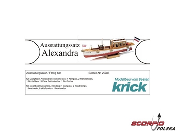 Krick Alexandra zestaw akcesoriów / KR-20283