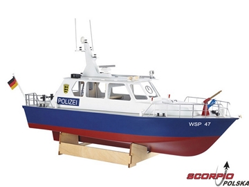 Krick łódź policyjna WSP47 kit / KR-20360