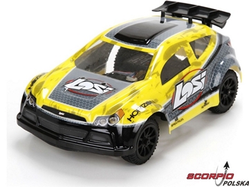 Losi Micro Rally-X 1:24 4WD RTR żółte / LOS00002IT2