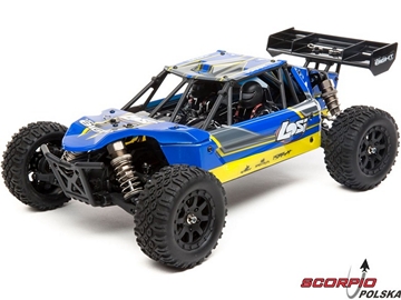 Losi Mini 8ight Desert Buggy 1:14 4WD niebieski / LOS01009IT2