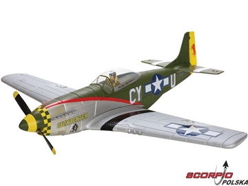 P-51D Mustang BL Bind&Fly Electric / PKZ1880I