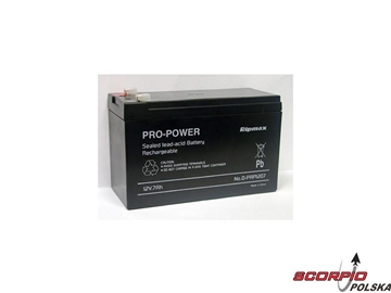 Akumulator ołowiowy Pro-Power 12V 7Ah / RO-PRP1207