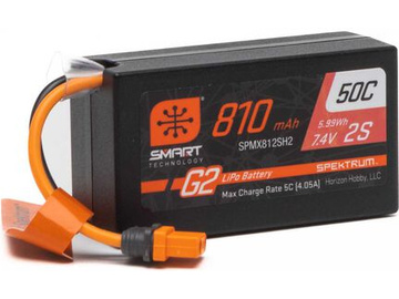 Spektrum Smart G2 LiPol 7.4V 810mAh 50C IC2 / SPMX812SH2