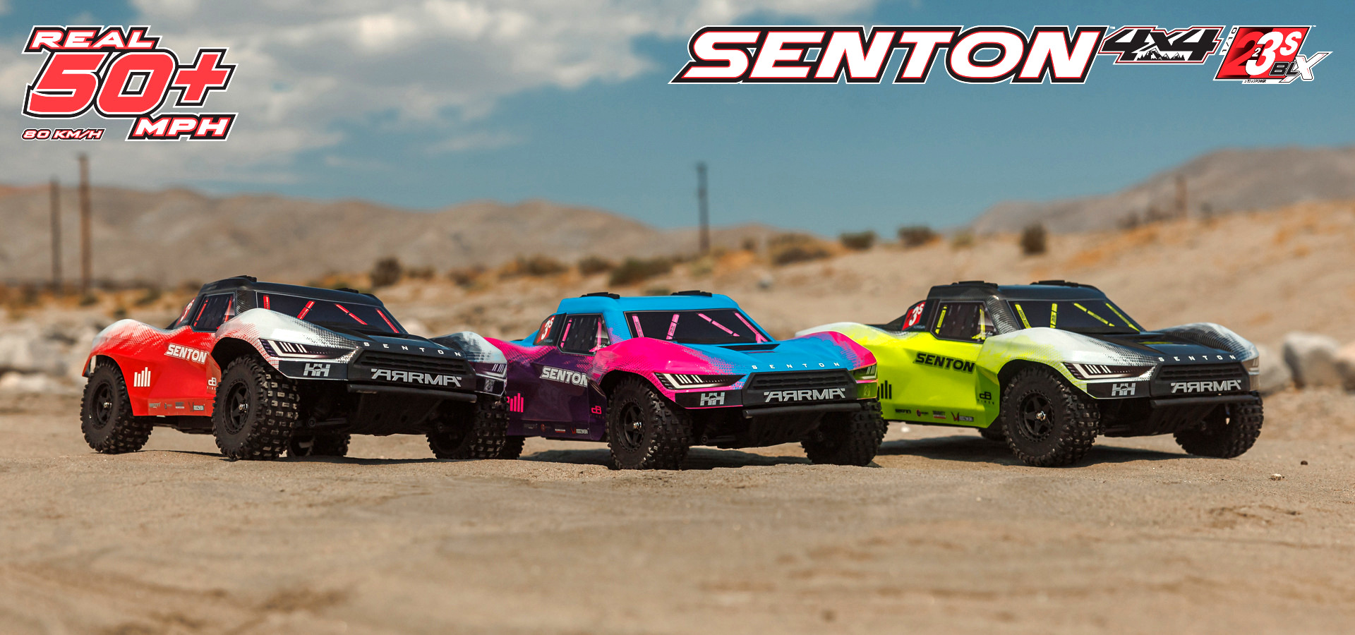 Arrma Senton 223S BLX 4WD 1:10 RTR DSC