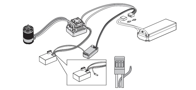 Spektrum BEC 10A 2-6S power supply