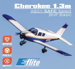 Cherokee 1.3m BNF Basic with AS3X and SAFE Select