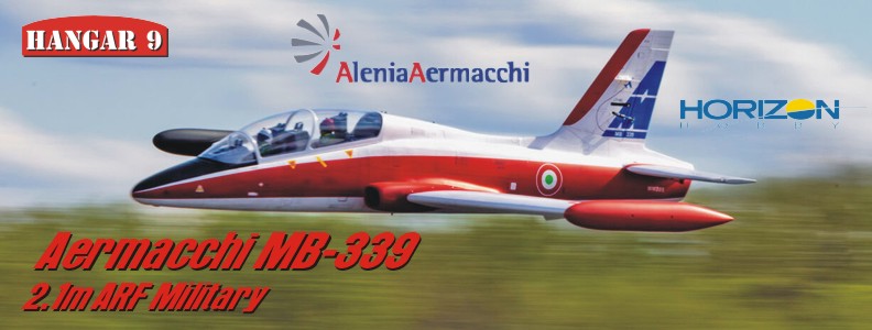 Hangar 9 Aermacchi MB-339 2.1m ARF Military