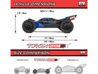 Arrma Typhon Grom 223S BLX 1:18 4WD Smart RTR