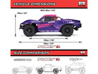 Arrma Fury 223S BLX 2WD 1:10 RTR DSC