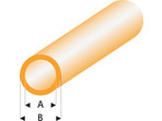 Raboesch profil ASA rurka przeźroczysta pomarańczowa 2x3x330mm (5)