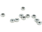 4-40 Steel Locking 1/2 Nuts (10)