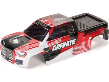 Arrma karoseria bezspinkowa czerwona: Granite / ARA-1622