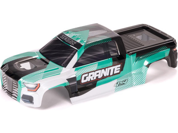 Arrma karoseria bezspinkowa zielona/czarna: Granite / ARA-2317