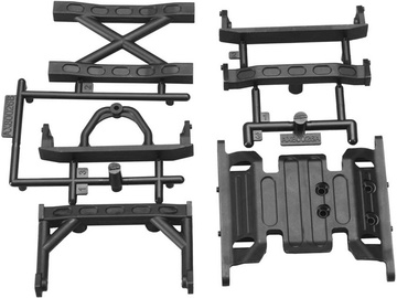 Axial AX80026 SCX10: Poprzeczki ramy / AXIC0801