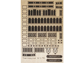 Mantua Model Elementy grawerowane drzewo: Thermopylae / KR-844113