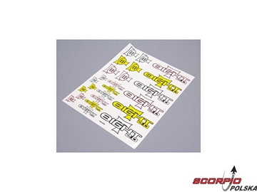 8IGHT-T 2.0 RTR Logo Sheet / LOSB8211