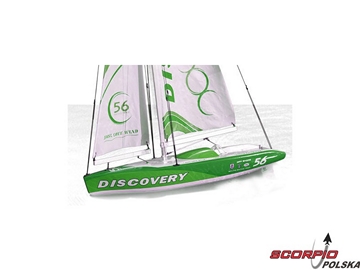 Discovery jacht Mk2 2.4GHz RTR zielony / RB-JS-9901G-MK2