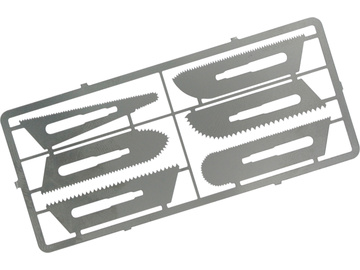 Modelcraft zapasowe ostrza piłkowe gr. 0.24mm (zestaw) / SH-PKN0009