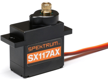 Spektrum serwo SX117 Micro MG, kabel 250mm / SPMSSX117AX