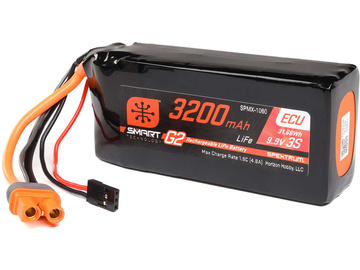 Spektrum Smart G2 ECU LiFe 9.9V 3200mAh Rx 10C IC3 / SPMX-1060